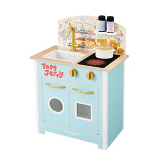 Teamson Tom and Jerry 小廚師波爾多木製家家酒兒童廚房玩具 湯姆與傑利 扮家家酒玩具【麗兒採家】
