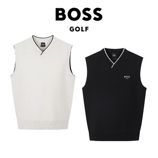 【BOSS GOLF】TEXTURED SWEATER VEST 男士 針織背心(兩色任選)