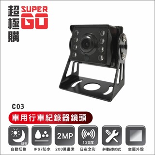 【臺灣現貨】1080P 航空頭 防水車用行車紀錄器鏡頭 流媒體行車紀錄器 專用車載鏡頭 C03