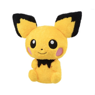 🍭夾物俗俗賣🧸BANDAI 日本景品 寶可夢 皮卡丘 Q版巨無霸娃娃 高約30公分