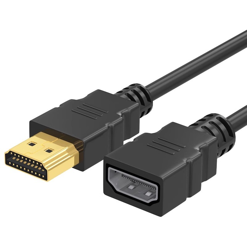 HDMI 延長線 公對母 1080P 適用連接電視 電腦 機上盒顯示連接線 50公分 0.5米 hdmi線 延長HDMI