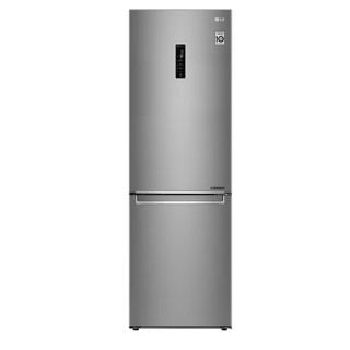 問我就對了啦 GW-BF389SA 【LG樂金】直驅變頻雙門冰箱 晶鑽格紋銀 / 343L