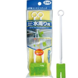 💧日本製｜Mameita 水槽細縫溝槽刷（2入組）