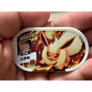 編號12 臺灣 寶可夢明耀之星1代 Mezastar 五星 火伊布 卡匣 GAOLE