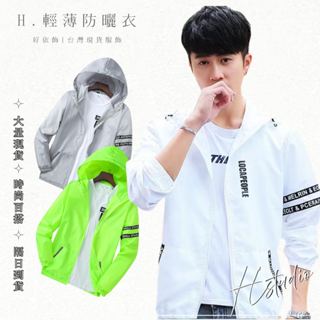 【好依飾 H.studio】防風夾克 防風外套 防曬外套 機能 連帽 速幹衣超輕超薄防曬衣 夏季