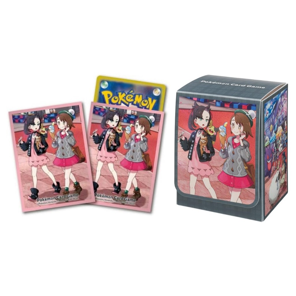 日版 寶可夢【卡套＋卡盒】POKÉMON TRAINERS Off Shot! (劍&盾登場支援者們)