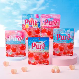 【Kanro甘樂】(季節限定)鮮果實軟糖-櫻桃汽水口味 6包/組