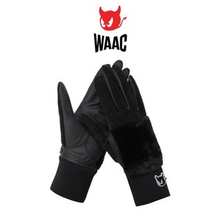 【WAAC】SYNTHETIC LEATHER GOLF GLOVES 女士 高爾夫球手套(雙) 黑色