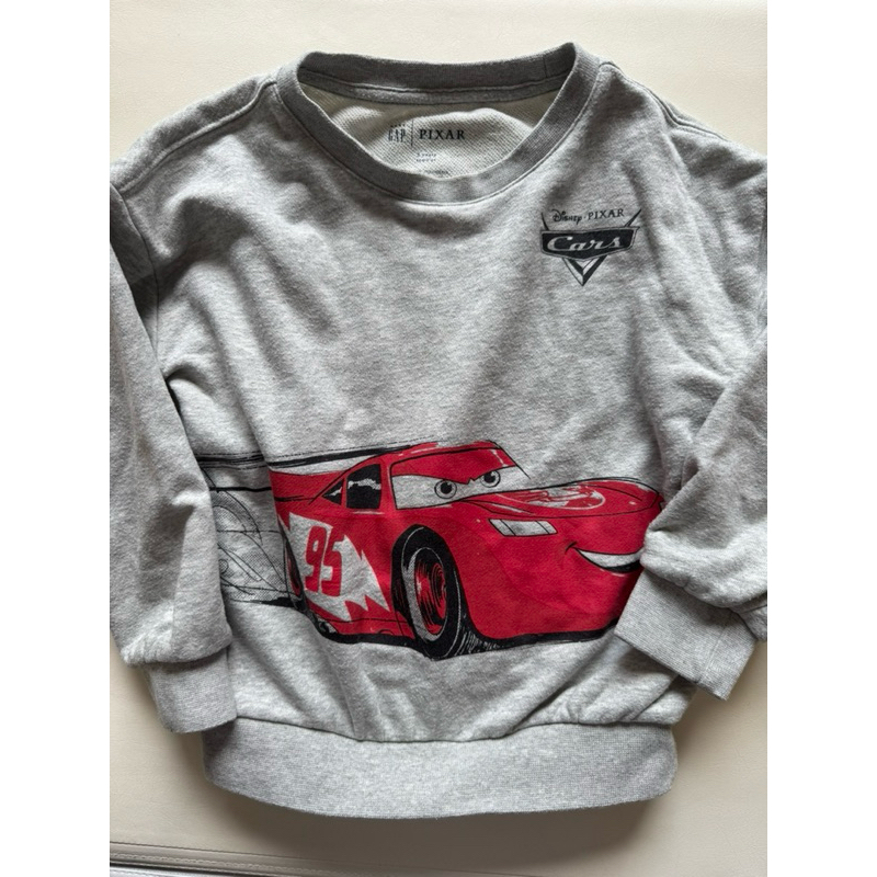 GAP X Pixar 閃電麥坤聯名大學T (3 years)