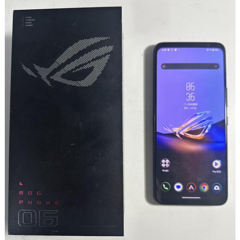 【ASUS 華碩】ASUS Phone ROG 6D 16/256 6.7吋 電競手機 二手 $10900