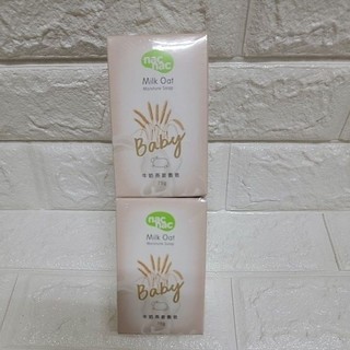 nac nac 牛奶燕麥香皂 75g-6入組