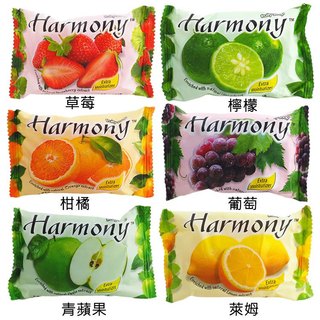 高雄寄出 Harmony 水果香皂 75g 檸檬/蘋果/草莓/葡萄/橘子/水蜜桃 洗手皂 香皂 肥皂