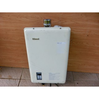 (h) 二手Rannai 林內牌16公升強制排氣數位恆溫熱水器