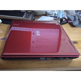 華碩筆電 ASUS X550C 15.6吋 i5-3337U 4G/512G 獨顯 有DVD 紅色 外觀99成新