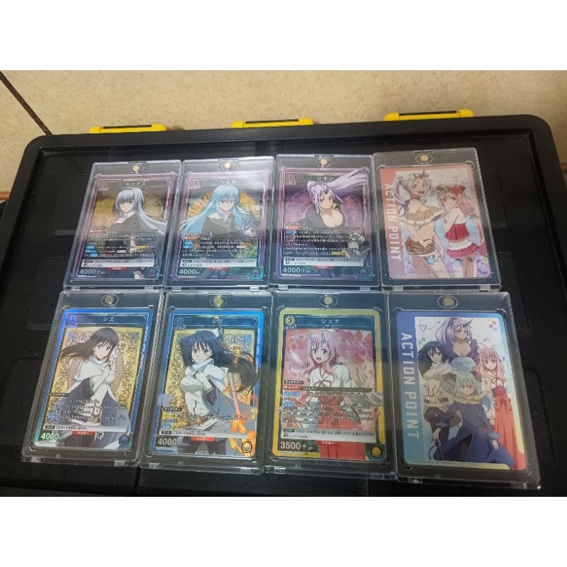 轉生史萊姆 收藏卡 朱菜 紫苑 蜜莉姆 日向 紅丸 靜 ws UA