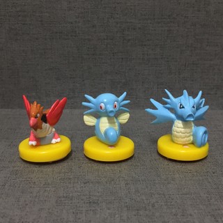 神奇寶貝 印章公仔 烈雀 墨海馬 海刺龍 正日版 精靈寶可夢 口袋怪獸 寵物小精靈 1997版 扭蛋 公仔