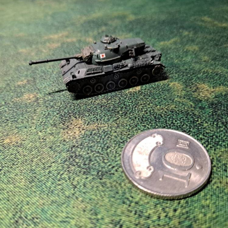 1/144 海洋堂WTM 61式 日式陸上自衛隊 主力戰車【橄欖綠】微縮模型 軍事模型 (現貨)