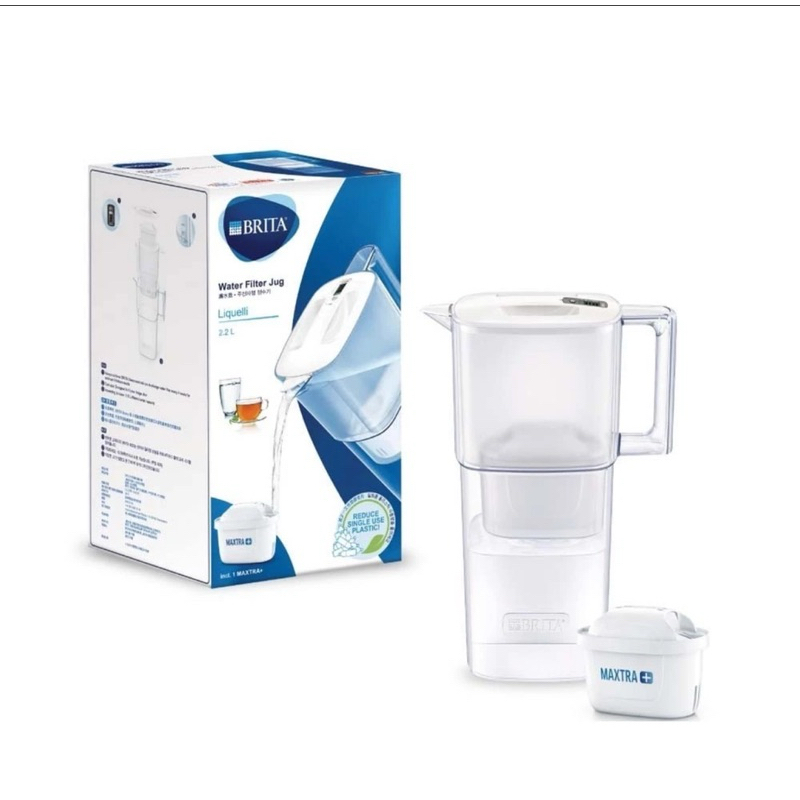全新 Brita Liquelli 系列濾水壺 日系簡約 （1壺1心）