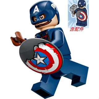 [樂磚庫] LEGO 76323 Marvel超級英雄系列 人偶 Captain America