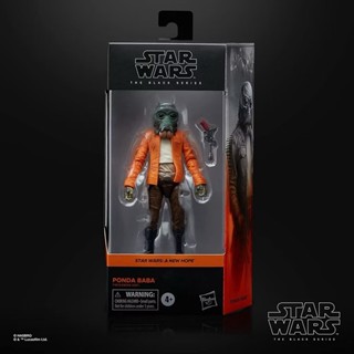 孩之寶Hasbro 星際大戰 STAR WARS 6吋黑標 曙光乍現 龐達·巴巴 Ponda Baba 收藏 公仔