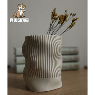 33臺灣手作 乾花 花瓶 花器 裝飾品 擺飾 桌上收納 筆筒 置物架 辦公桌收納 水泥 擺件 INS風 玄關擺件 收納