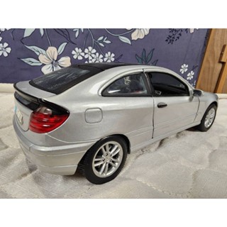 Mercedes-Benz梅賽德斯賓士朋馳奔馳CL203、W203、S203土豆燈CLK模型車Maisto 1:18