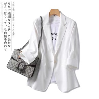 【三重現貨】薄款多色外套 新款到貨S-XL西裝女正韓外套 含內裡春秋外套高階設計感小西裝休閒外套 網紅款 簡約款長袖