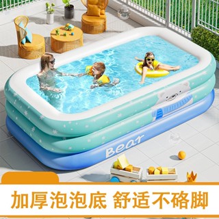 臺灣出貨 兒童遊泳池 泳池 游泳池 家用充氣泳池 兒童戲水玩具 加厚室內家庭游泳池 寶寶戶外水池 嬰兒遊泳桶戲水