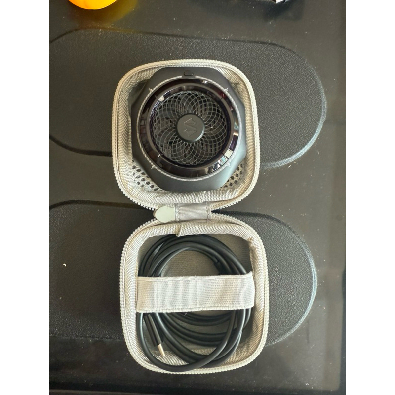 正品黑鯊散熱器4PRO 黑色 二手、無摔傷、掉漆、附收納盒 2024/9/1購入