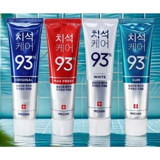 韓國 Median 93%強效淨白去垢牙膏 韓國牙膏 (120g) 護理 淨白 牙周護理