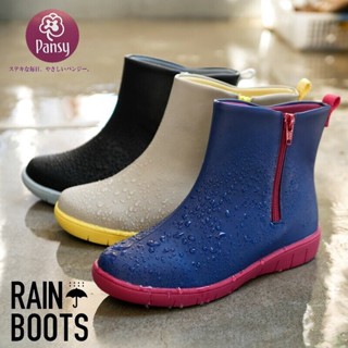 ❤️預購【日本品牌 Pansy】戶外用品 雨具 雨鞋 園藝鞋 橡膠靴 獨家防水技術 不用擔心下雨 完全防水 容易穿脫