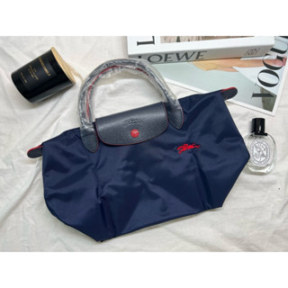 現貨 免運 🇫🇷法國代購LONGCHAMP LE PLIAGE 1621 海軍藍手提摺疊水餃包 手提包 折疊包