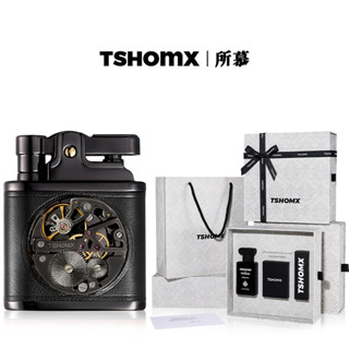 TSHOMX煤油打火機刻字訂製 按壓式全黑 復古防風 客製化禮物 生日禮物女生送男生男友老公 送爸爸 新年禮物