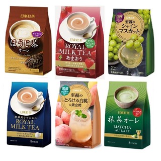 【台灣現貨發票代開】日東紅茶 日東奶茶皇家奶茶粉Royal Milk Tea 草莓白桃櫻花獨立包裝 日本北海道濃厚沖泡飲