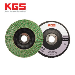 工人的店 WORKERSHOP 瑞士 KGS 全金鋼沙鑽石 磁磚修整百葉片 4吋 研磨 修邊 拋光