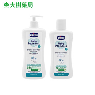 Chicco 寶貝嬰兒植萃洗髮/沐浴露 溫和不流淚配方 200ml/500ml 大樹