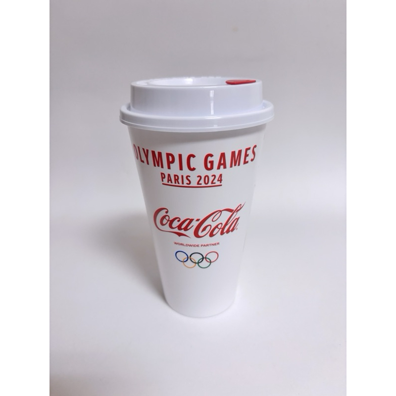 昔物15｜全新【coca-cola】2024 巴黎奧運 可口可樂 聯名商品循環杯(比賽款1)