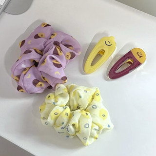 現貨當日出｜（豬五花盒玩） 正版授權 Second Morning 大腸圈髮圈（檸檬款/地瓜款） 韓國文創 髮圈