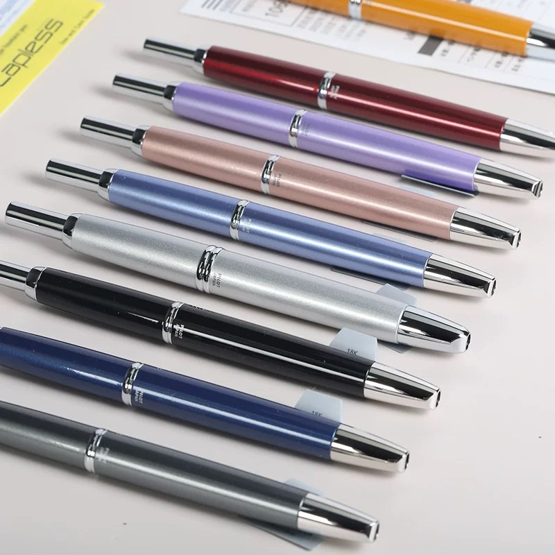 百樂 pilot capless decimo 18K 金屬桿按壓式 鋼筆 日本
