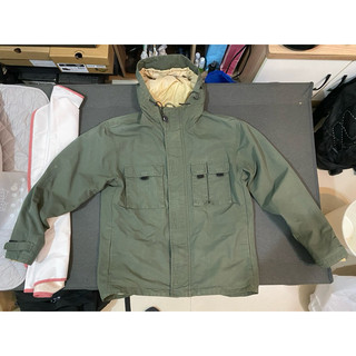Lee軍風防風連帽外套
