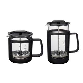 HARIO 胖胖黑濾壓壺 法壓壺 泡茶壺 咖啡壺 300ml/600ml 易萃取 有把手