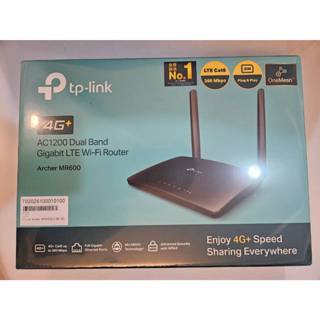 TP-Link Archer MR600 AC1200 Cat6無線雙頻4G LTE訊號增加版網路家用wifi路由器