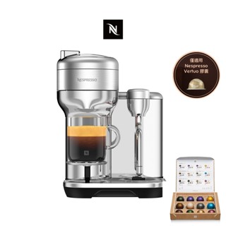 【Nespresso】臻選厚萃Vertuo Creatista(金屬色) 膠囊咖啡機(贈膠囊組)+限時贈保冷提袋