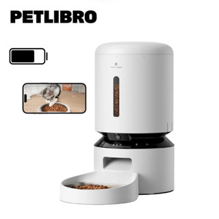 【PETLIBRO 膠囊寵物自動餵食機 5L 視訊版】智慧餵食器｜遠端APP控制｜監視鏡頭｜貓狗餵食機