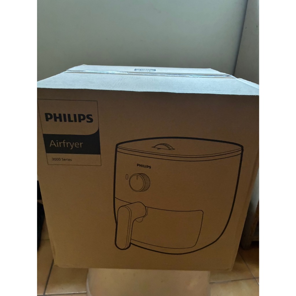 PHILIPS 飛利浦 旋鈕式海星氣炸鍋 3.7L 奶油小星 HD9100/20