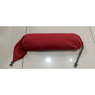 【銓芳傢俱】MUJI 無印良品 微粒貼身靠枕/紅.約16.5x67cm 飛機枕 頸部靠枕 顆粒脖枕 旅行枕 飛機枕 腰枕