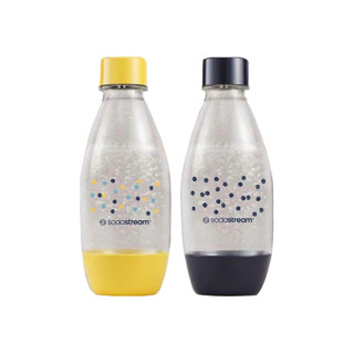 【信源電器】 Sodastream 水滴型專用水瓶 500ML 2入(手繪圓點)SD9002030A