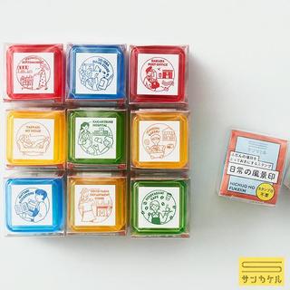日本Eric x Sanby 全新連續印章組（共2系列）