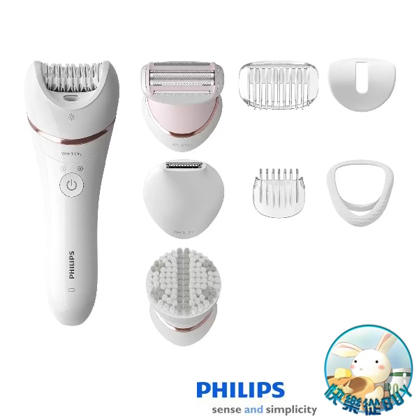 PHILIPS飛利浦  BRE735 乾濕兩用美體刀 福利品