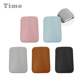 隔日到貨🚚【Timo】行動電源薄型皮革收納套 配件收納袋 皮革收納袋 行動電源收納包 行動電源收納袋 輕薄皮革收納袋